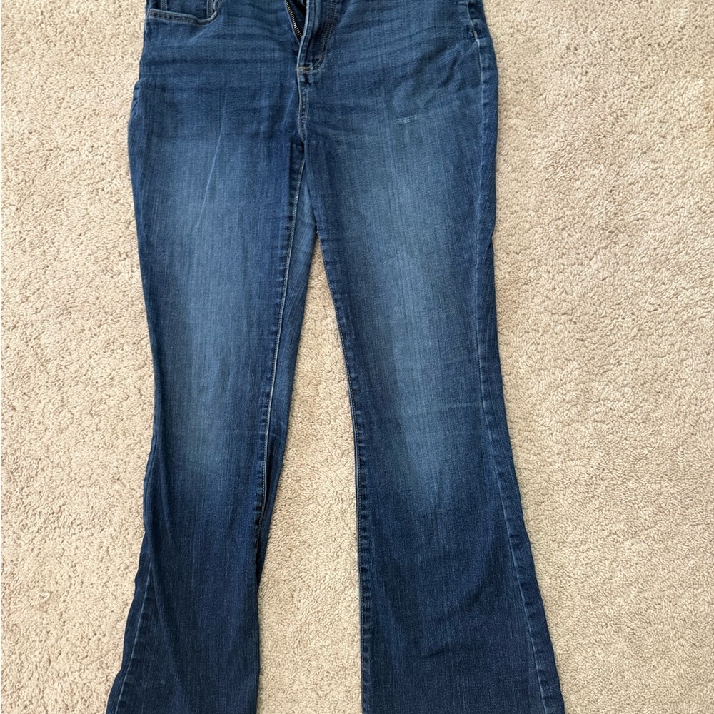 Sonoma Blue Flare Wide Leg Jeans